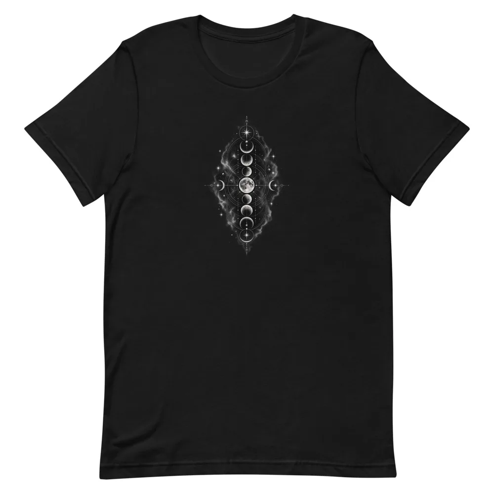 Moon Phases Column - Unisex Tee
