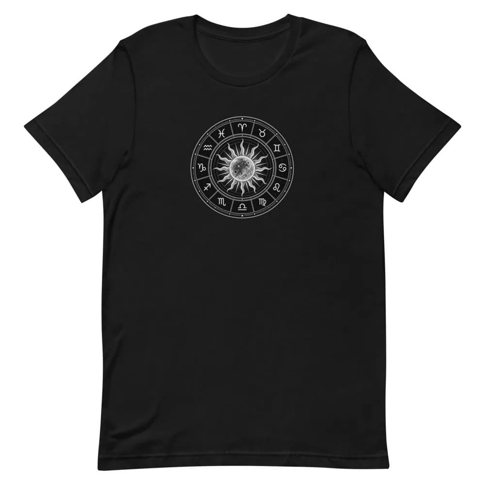 Silver Sun Zodiac - Unisex Tee